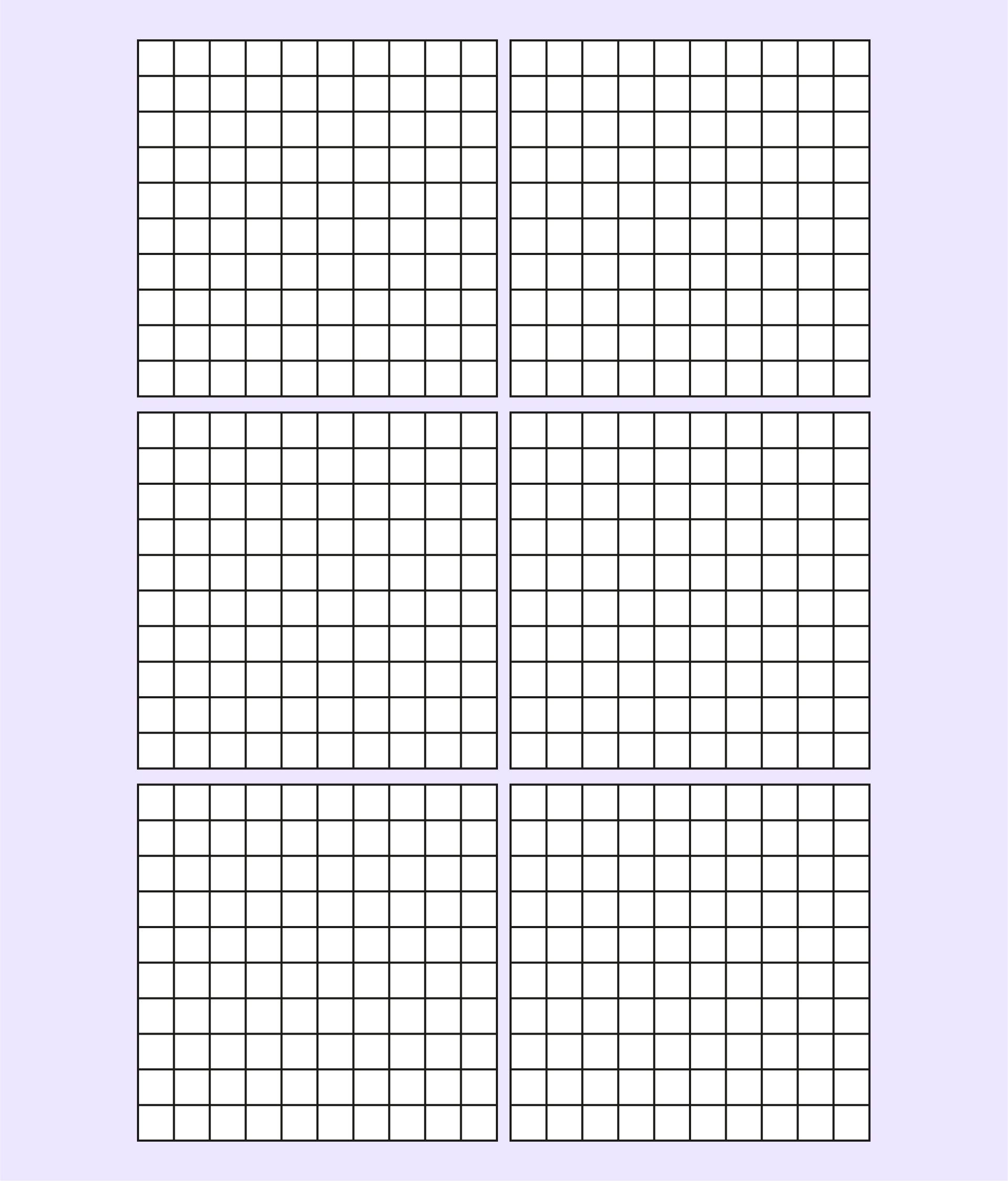 Blank Hundredths Grids 10 Free PDF Printables Printablee