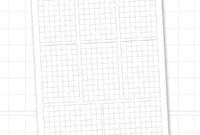 Blank Map Grid Printable A4 Hungry Familiar
