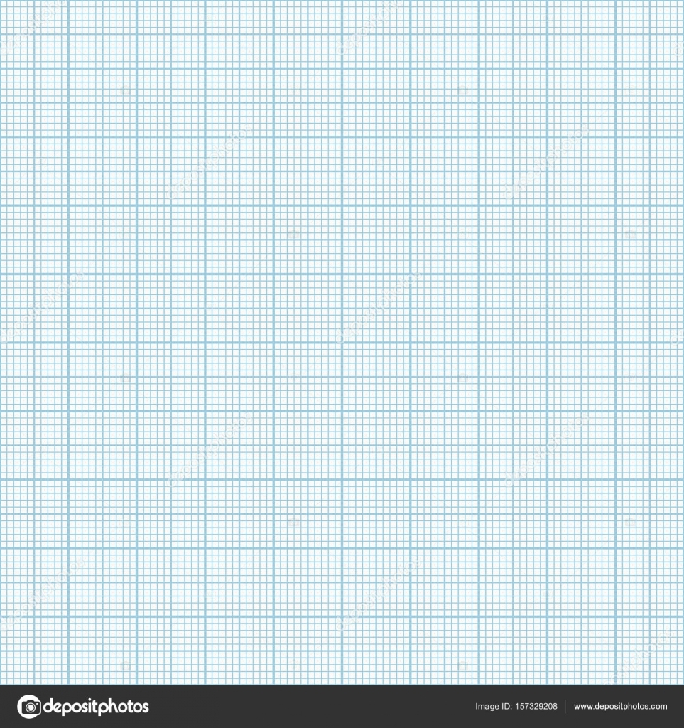 Blue Grid Paper Grid Graph