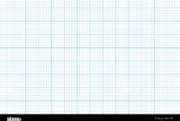 Blue Grid Paper Pattern Checkered Sheet Template For Notebook Page In School Math Education Office Work Memos Drafting Plotting Engineering Or Stock Vector Image Art Alamy
