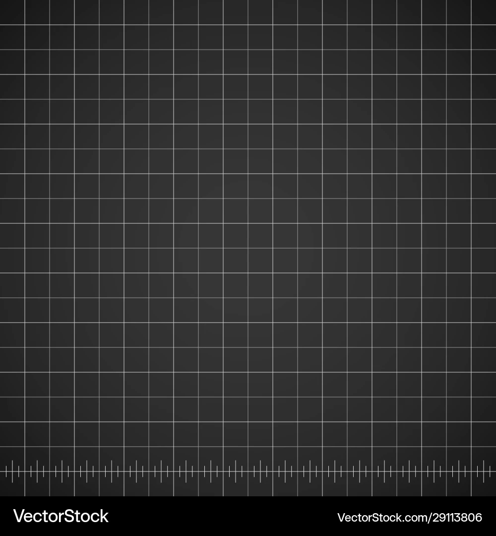 Blueprint Blank Drawing Template With Dark Vector Image