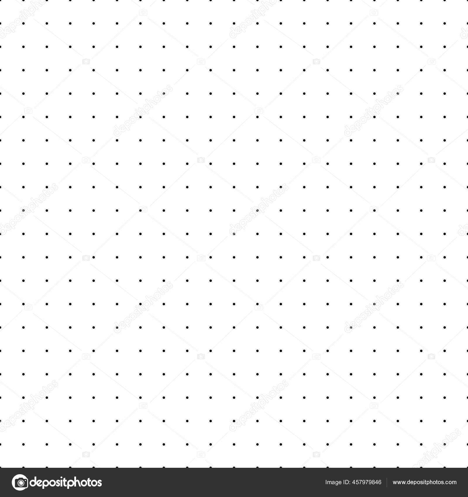 Bullet Journal Texture Seamless Pattern Black Dot Grid Graph Paper Template For Notebooks Dotted Backgrond Printable Vector Design Stock Vector By Viktoriia Ablohina 457979846