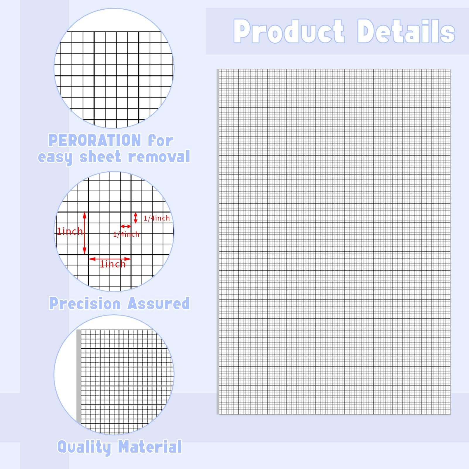 Chart Paper 30 Pack Large Graph Paper Sheets 24x36 Inch Grid Paper For Drafting Math Anchor Chart Paper