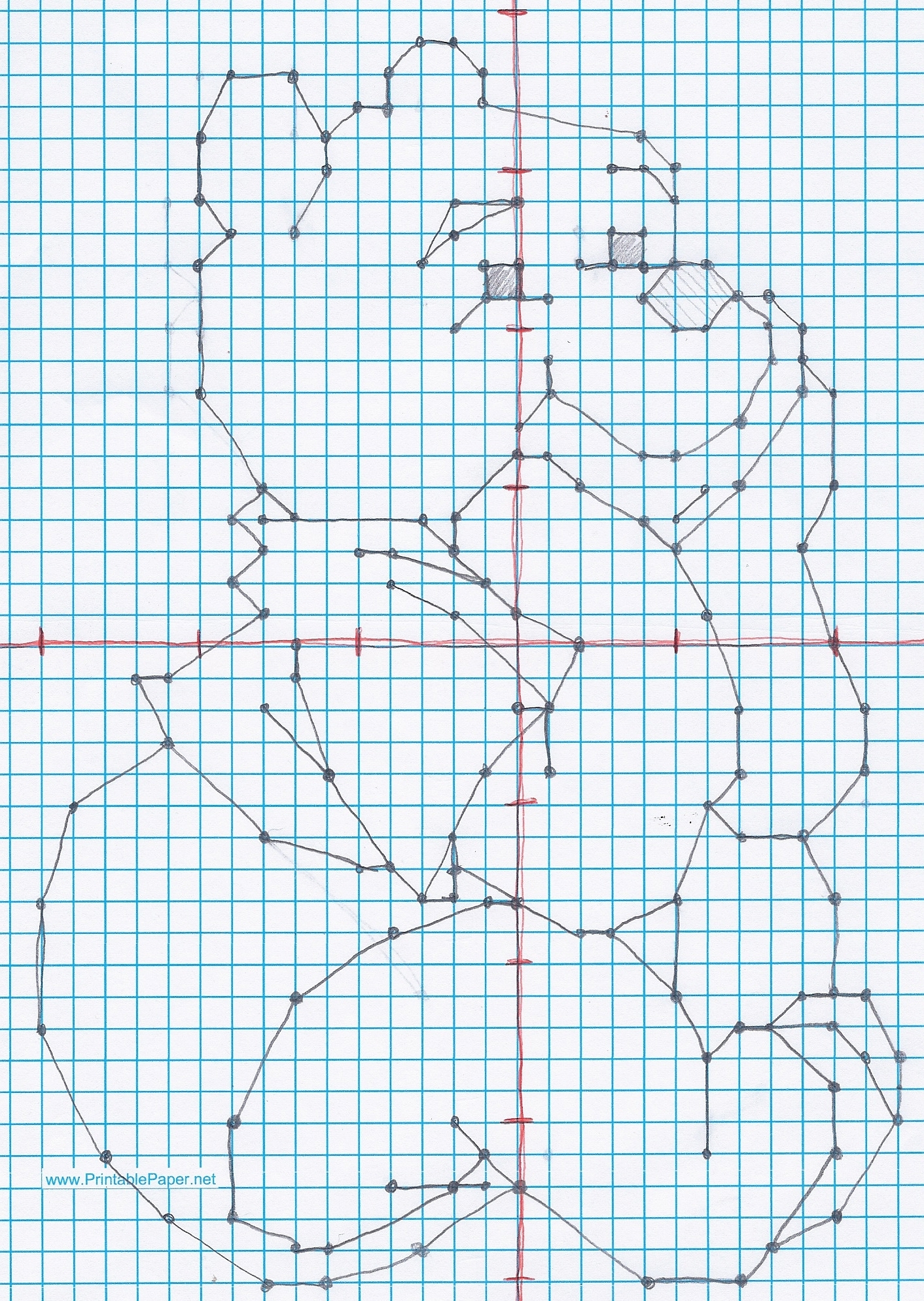 Free Printable Graph Art Worksheets