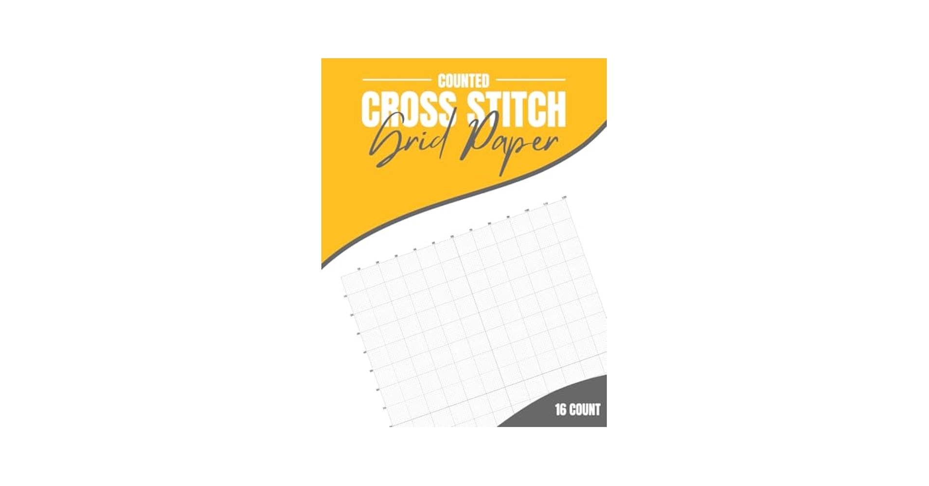 Counted Cross Stitch Grid Paper Create Your Own Cross Stitch Patterns With 16 Squares Per Inch For DIY Designs On 16 Count Aida Cloth A4 Blank Graph Template Pad Winters Ellie Amazon Books