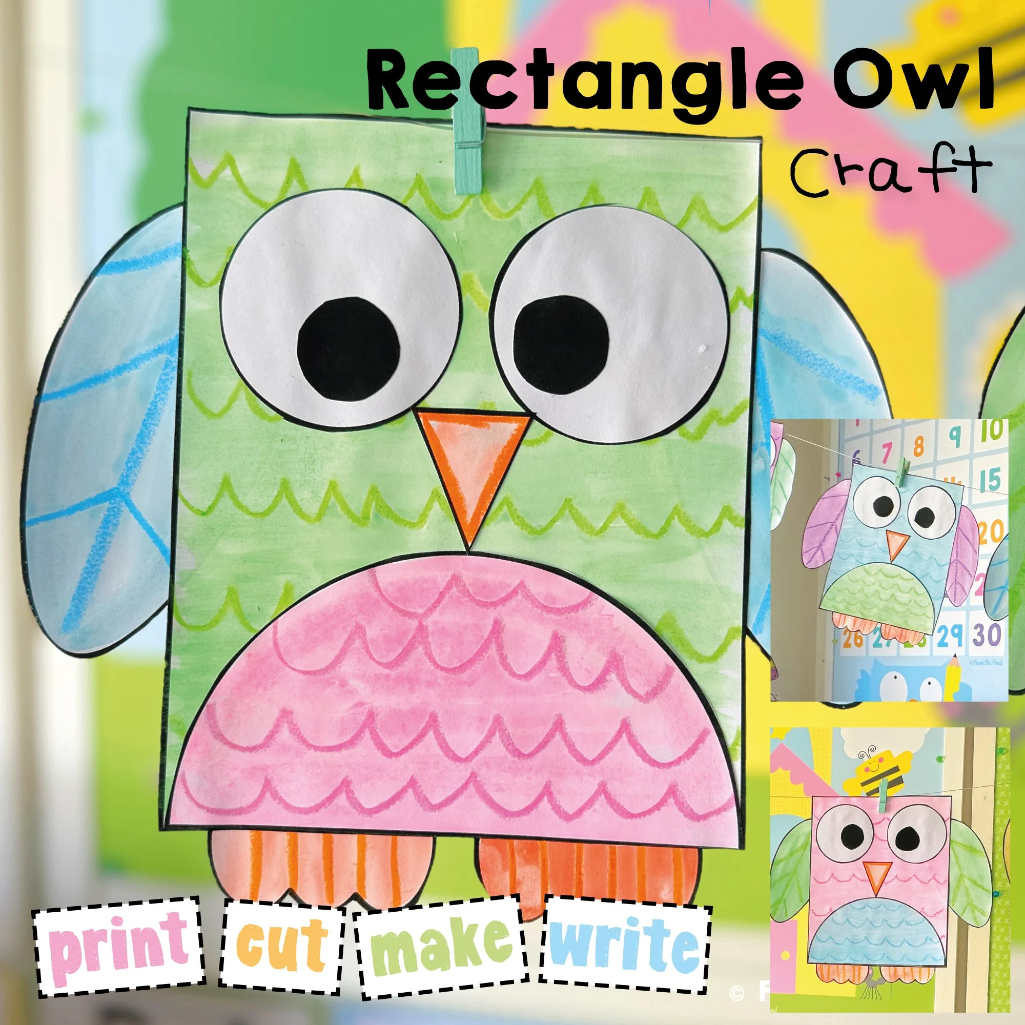 1st Grade Printable Paper Crafts