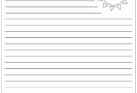 Creative Writing Worksheet Featuring Sun And Flowers