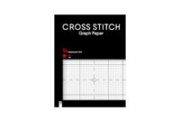 Cross Stitch Graph Paper Notebook Cross Stitching In 14 Squares Per Inch Grid The 14 Lines Per Inch Chart Makes It Easy To Create Simple Or Complex Embroidery Paterns Needlework Designs