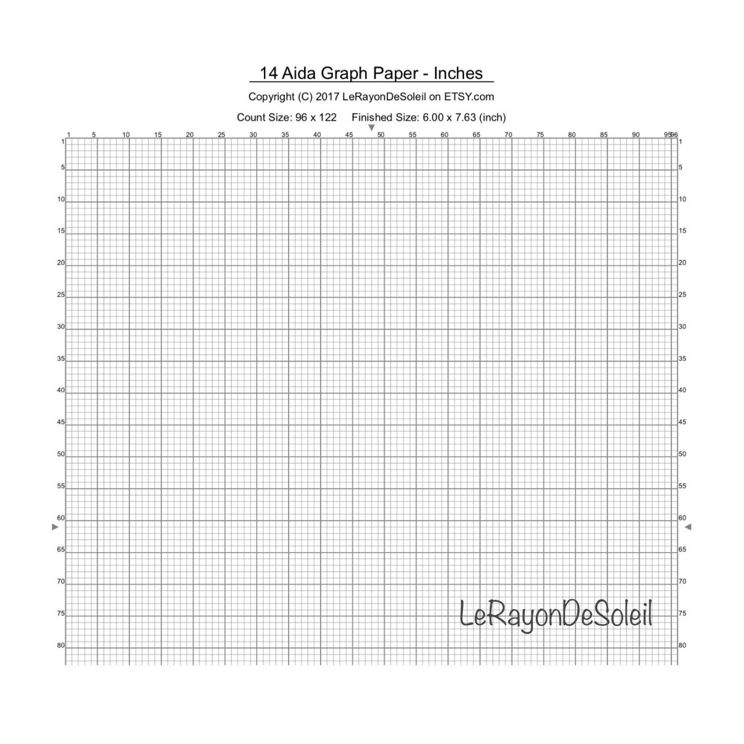 18 Inch Printable Graph Paper