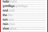 Cursive Handwriting Worksheets Free Printable Mama Geek