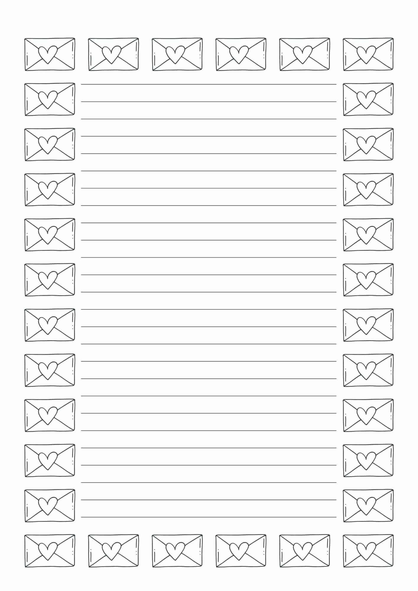 Fine Line Paper Printable