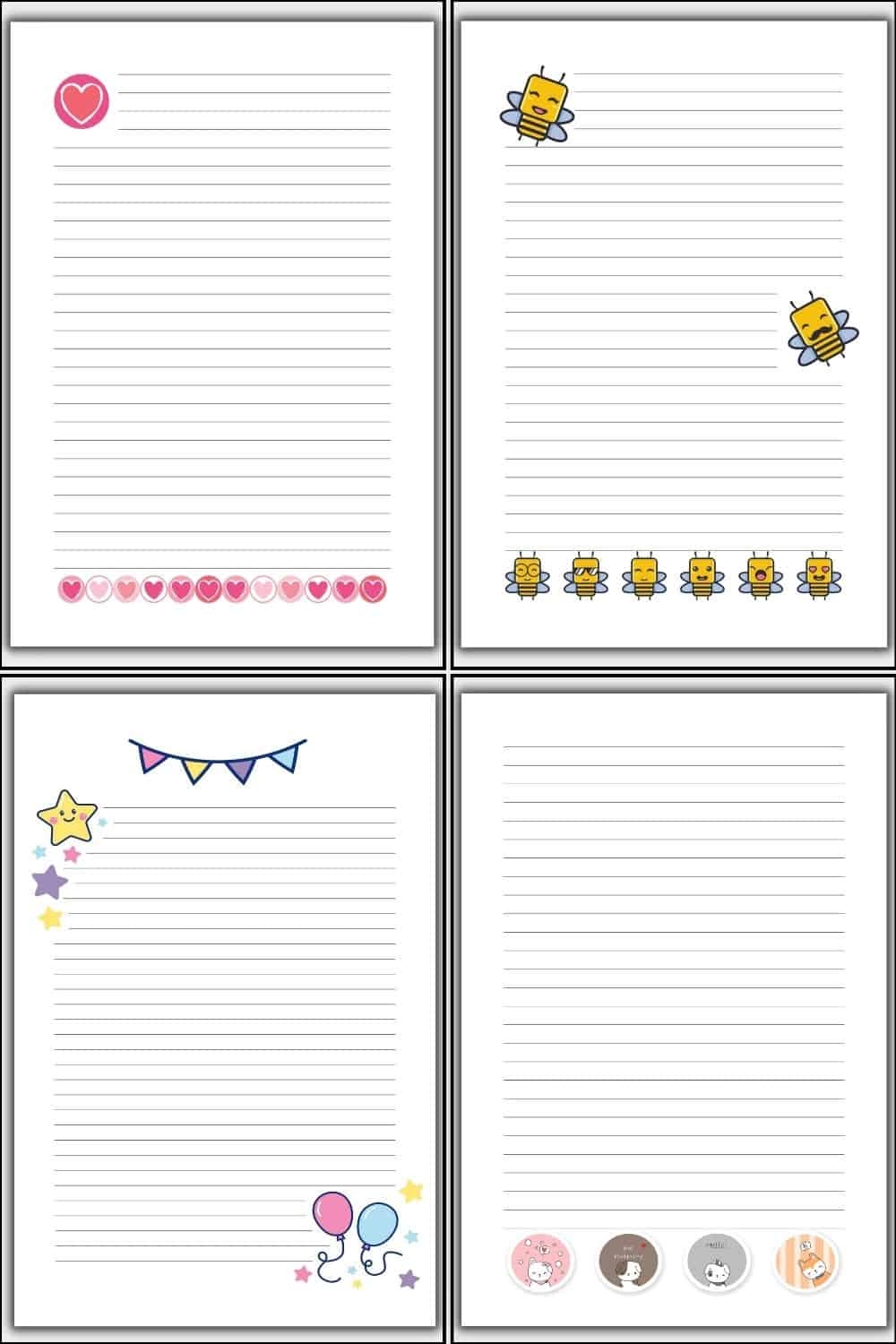 Printable Lined Paper A4 Size