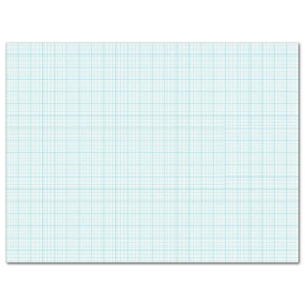 Departments Clearprint 1000H Vellum 8x8 Grid Sheet 24 x36 