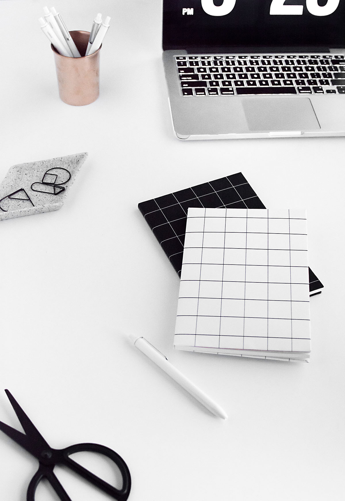 DIY Grid Notebook Covers Free Printable Homey Oh My