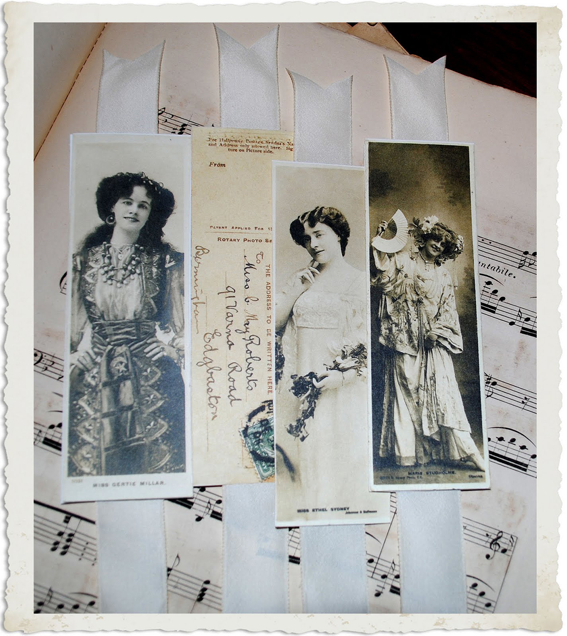 DIY Printable Paper Actress Bookmarks The Graphics Fairy
