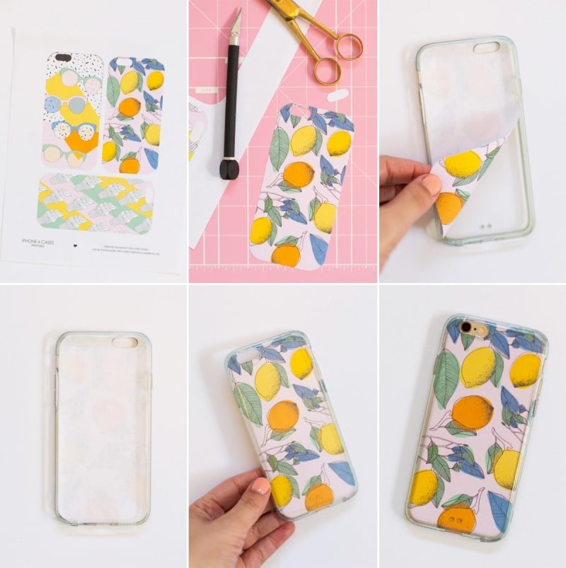 DIY Printable Smart Phone Case Designs Lovely Indeed