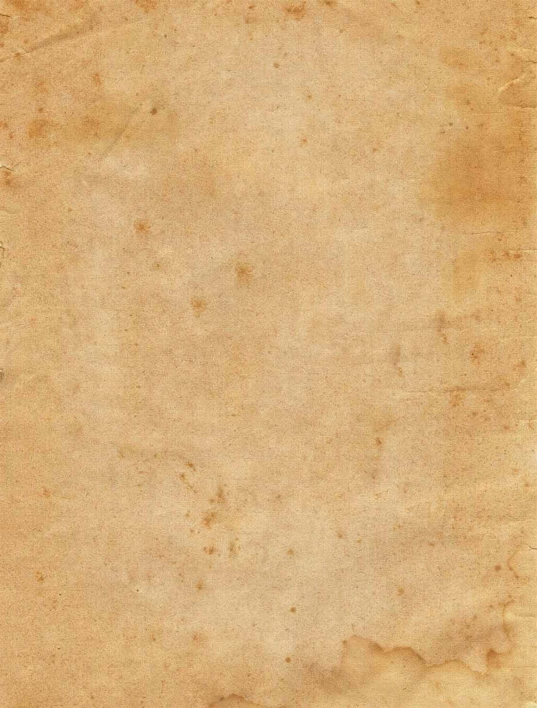 Download An Old Paper With A Brown Background Wallpapers