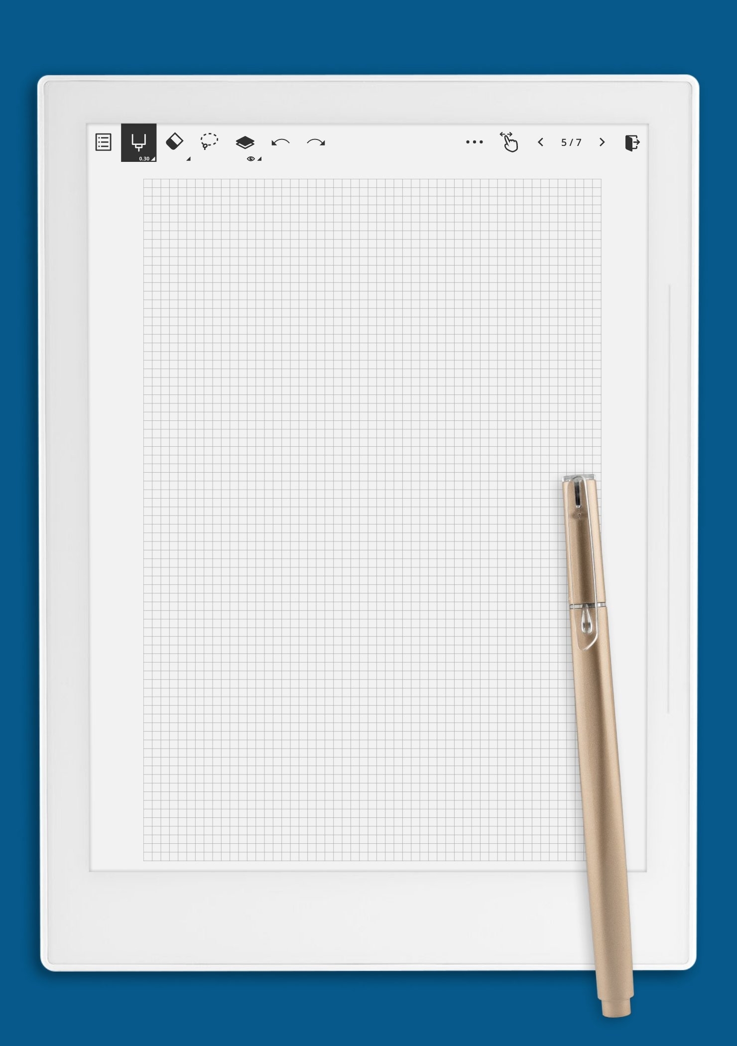 Download Printable Graph Paper 10 Squares Per Inch PDF
