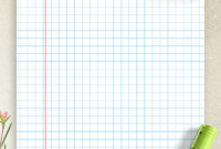 Download Printable Squared Wide Ruled Blue With Margin PDF