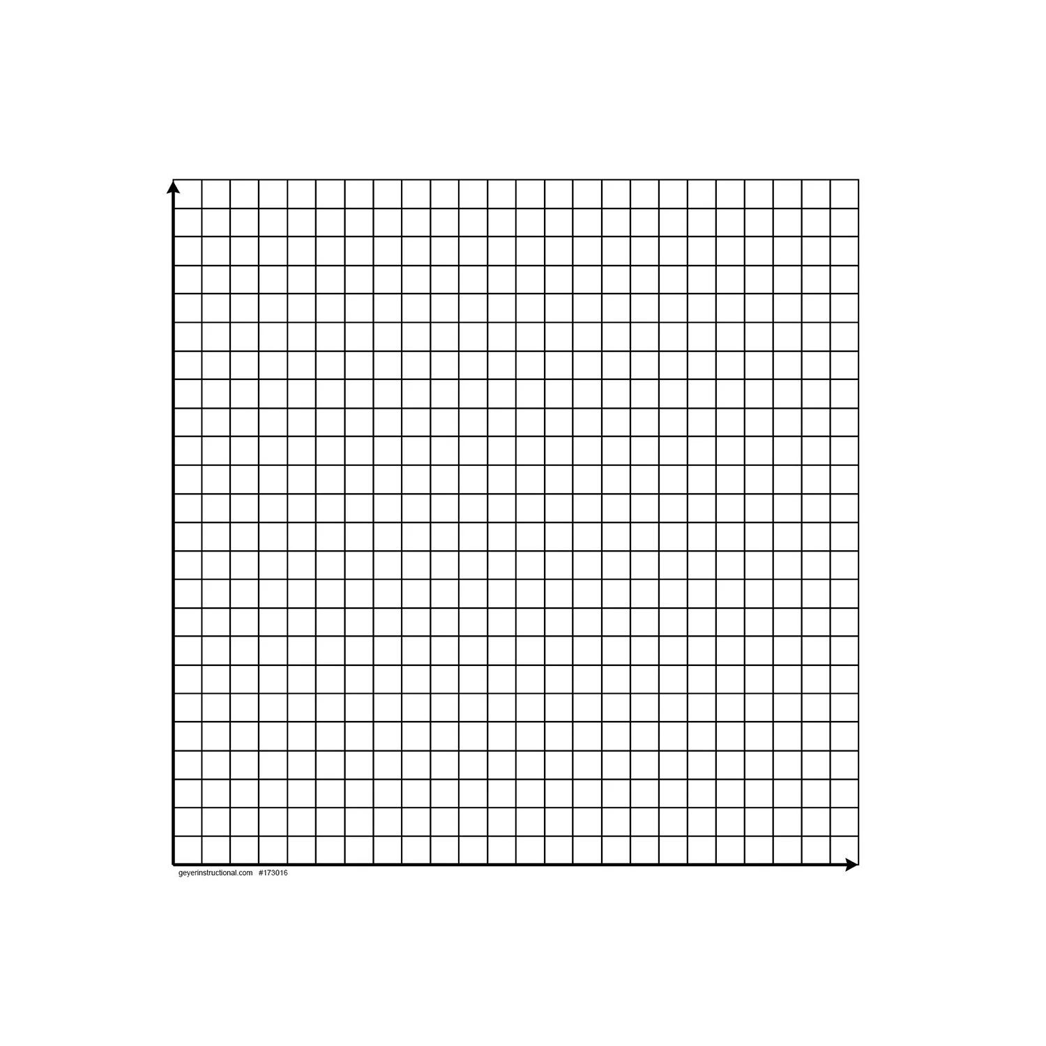 Dry Erase Spots For Classroom Table Geyer 1st Quadrant Dry Erase Magnet 20x20 Grid With 0 75 Squares 23 x24 Overall Magnetic Graph