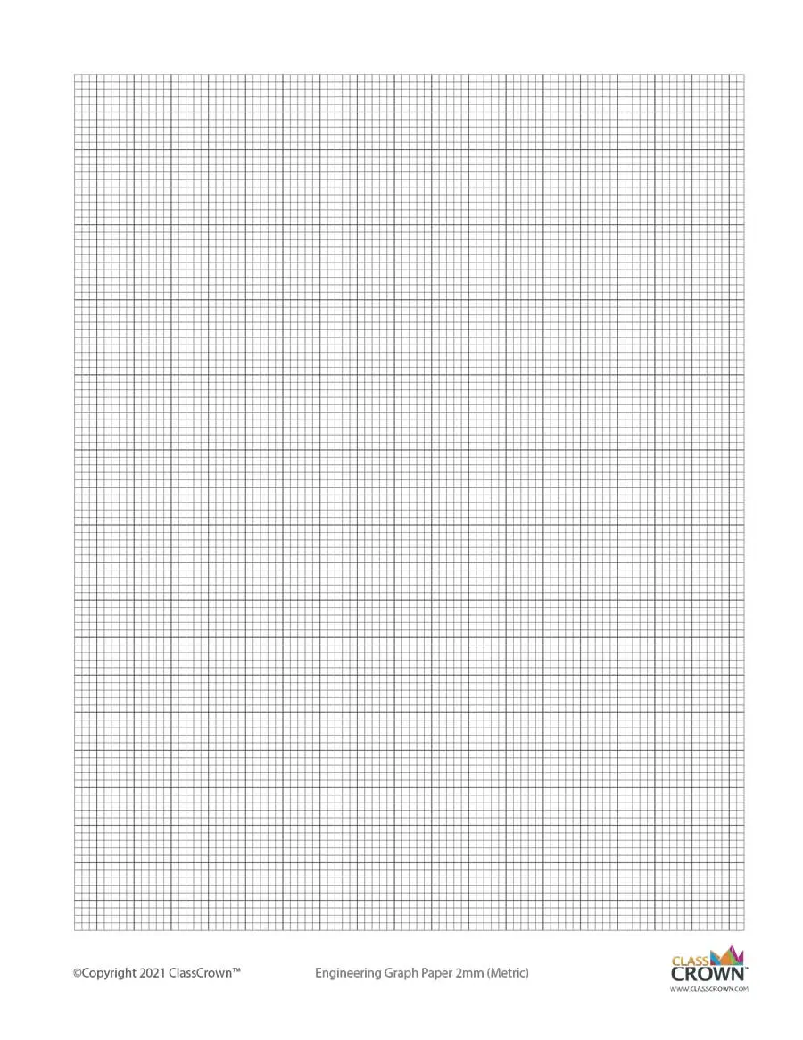 Engineering Graph Paper ClassCrown