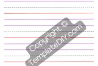 First Grade Writing Paper Template Printable PDF Word