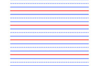 Free 3rd Grade Lined Paper Template To Edit Online
