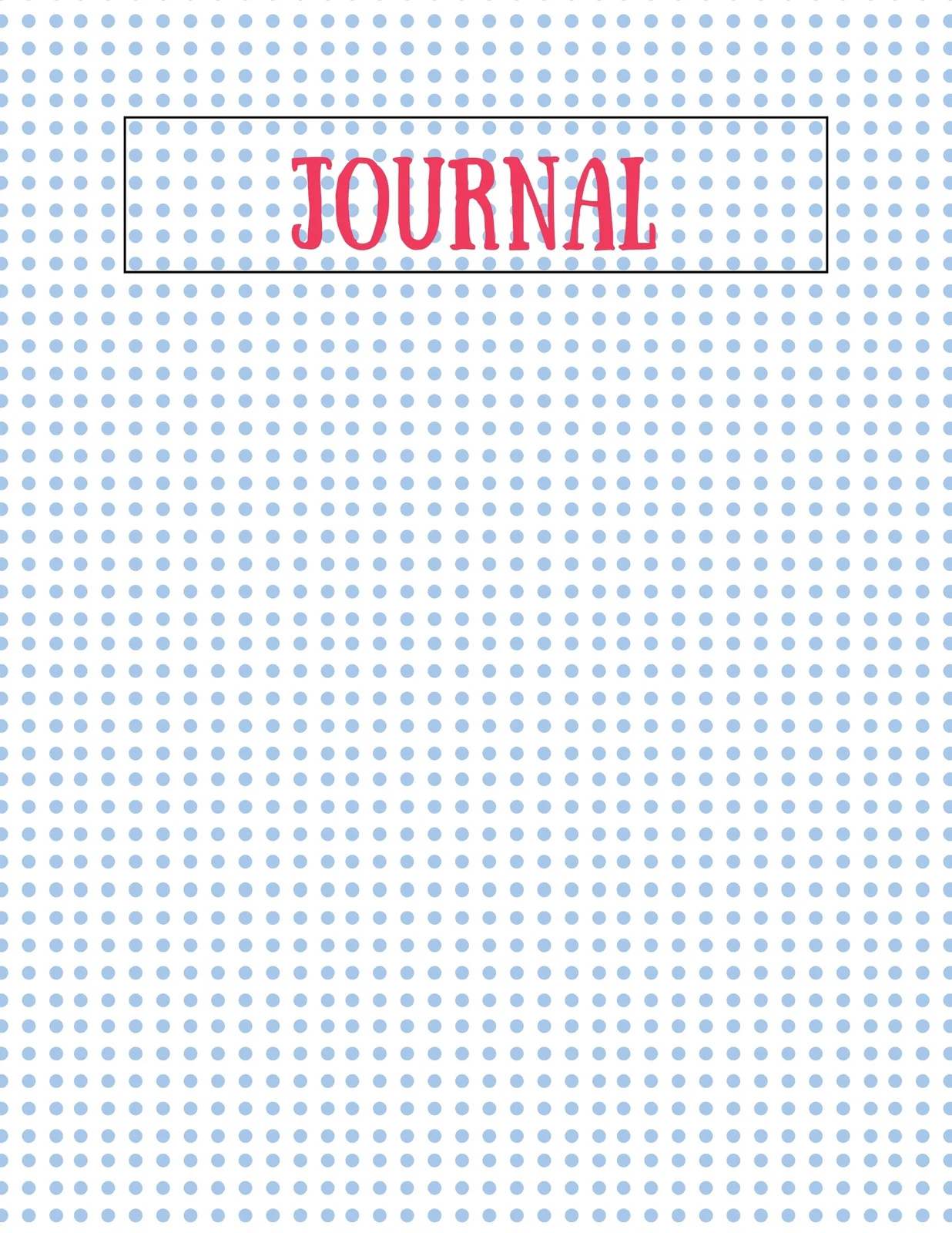 Free Bullet Journal Dot Paper Printable