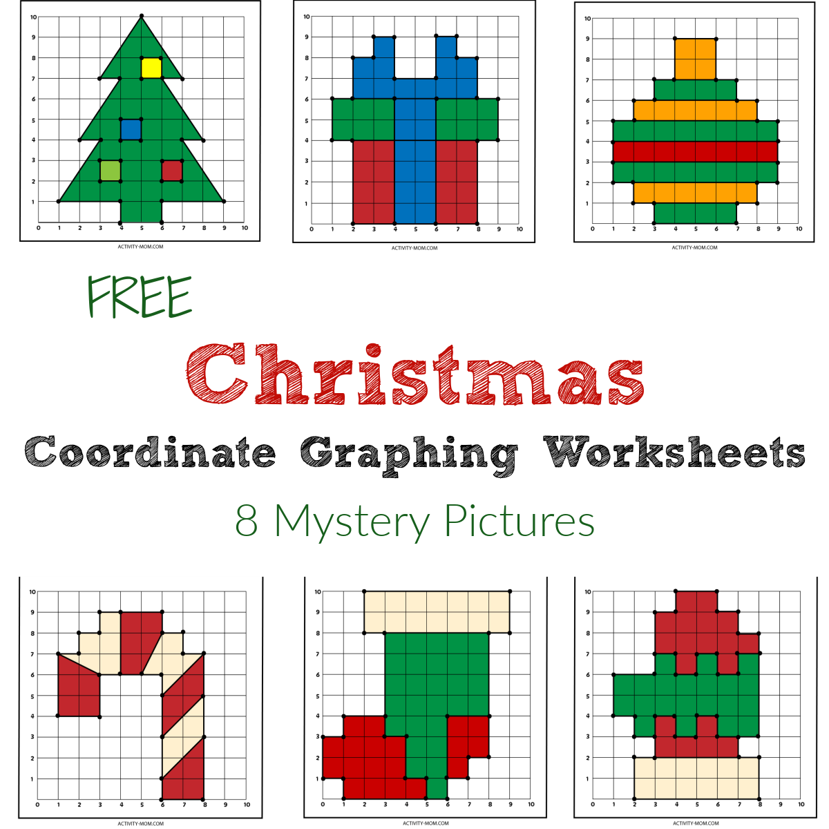Free Printable Coordinate Grid Worksheets
