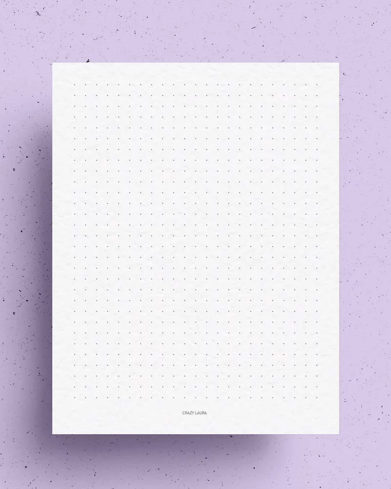 Dot Paper Printable PDF