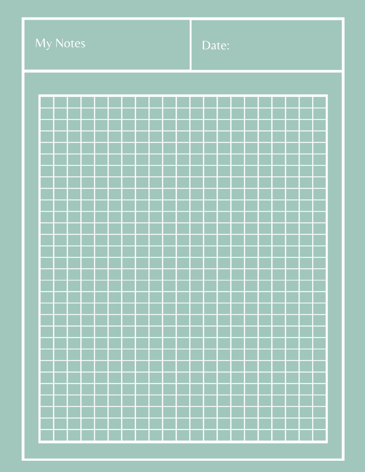 Graff Paper Accounting Printable