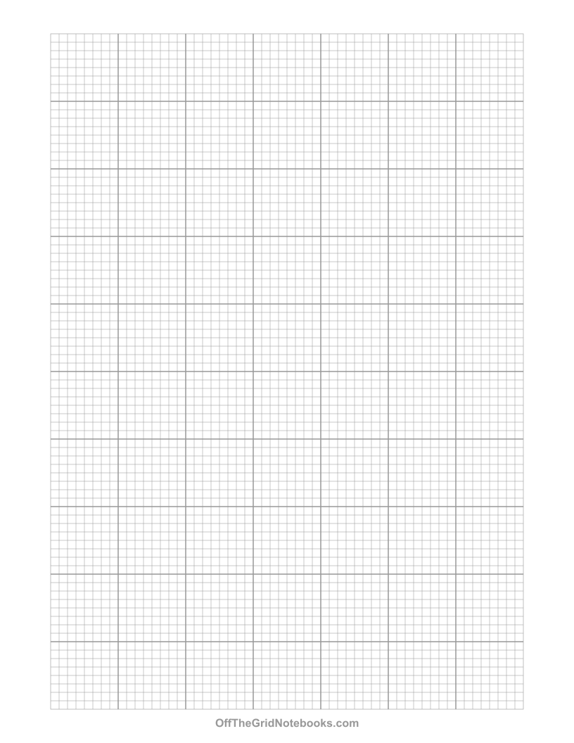 8X8 Graph Paper Printable