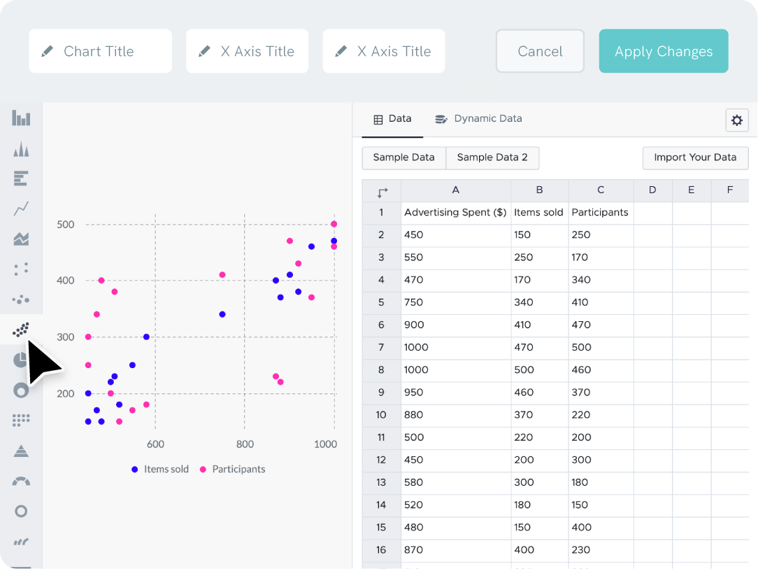Free Online Graph Maker Create A Graph In Minutes Piktochart