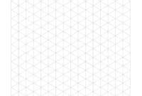 Free Printable 1 4 Isometric Graph Paper Download And Print PDF