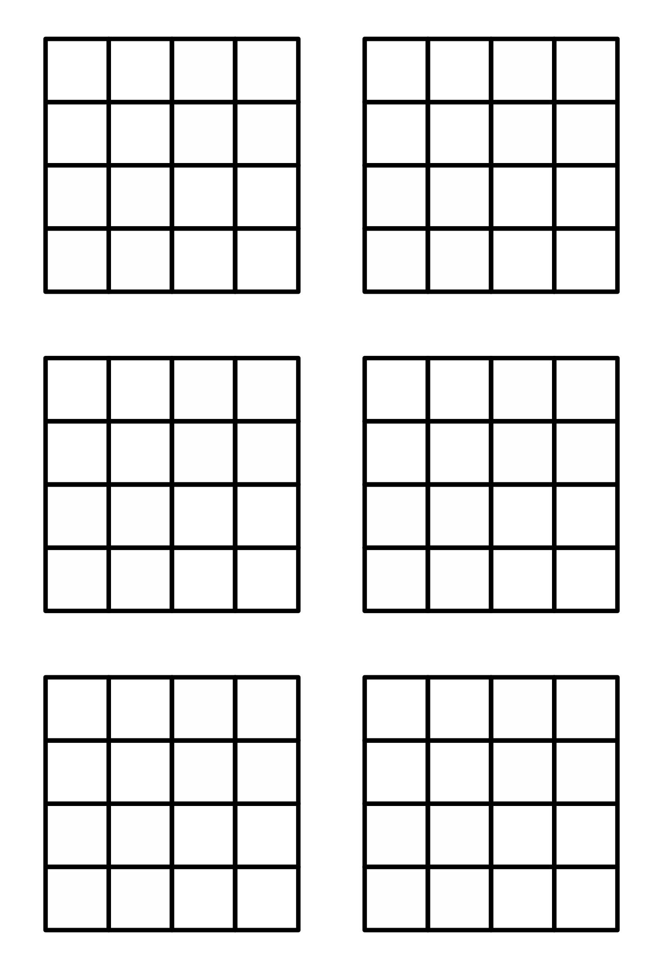 Free Printable Blank Sudoku Grids Teach Beside Me Worksheets Library