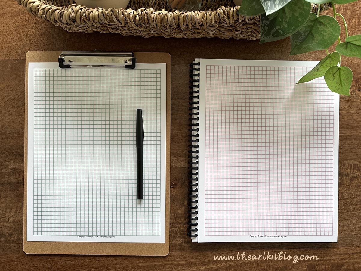 Free Printable Grid Paper 1 4 The Art Kit