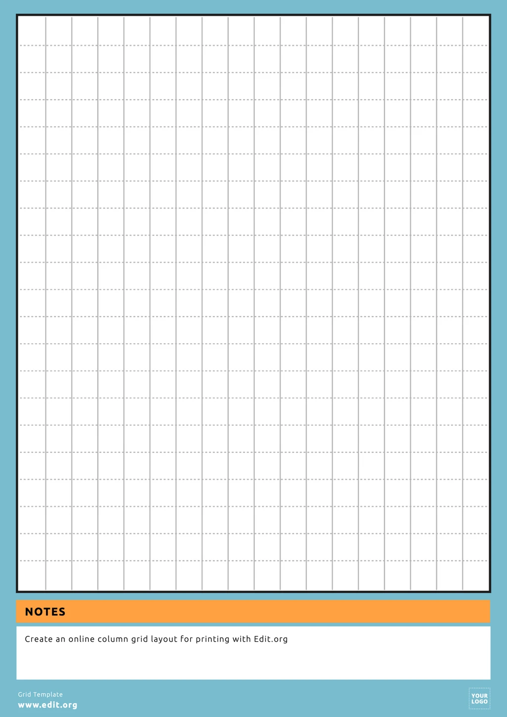 Free Printable Grid Templates
