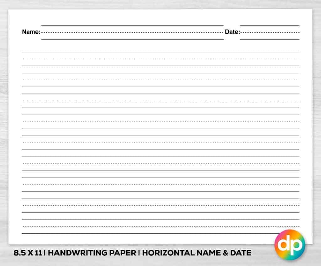 Draw and Write Paper Printable