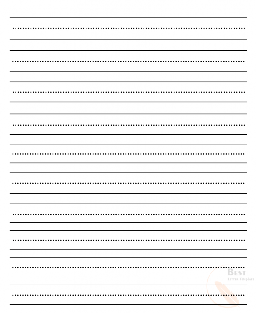 Free Printable Lined Paper Templates For Kids In PDF
