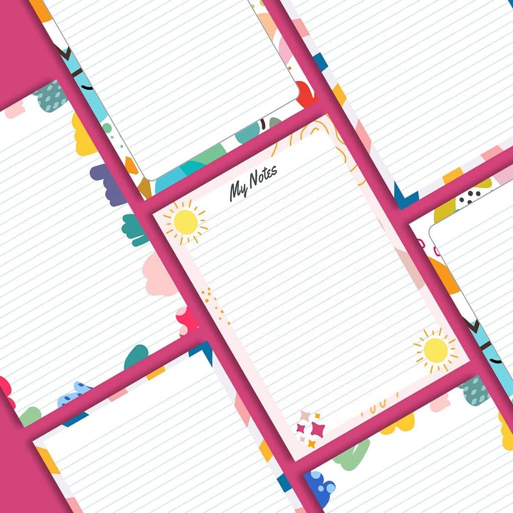 Border Writing Paper Printable Free