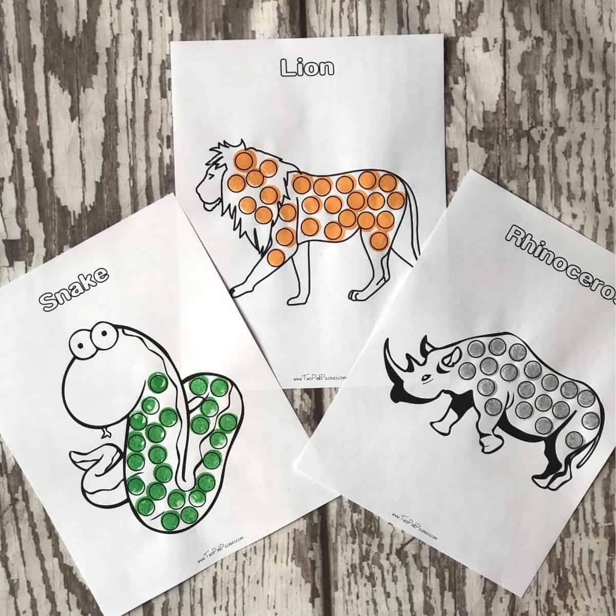 Printable Dot Art Paper