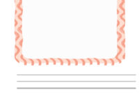 Free Second Grade Lined Paper Template To Edit Online