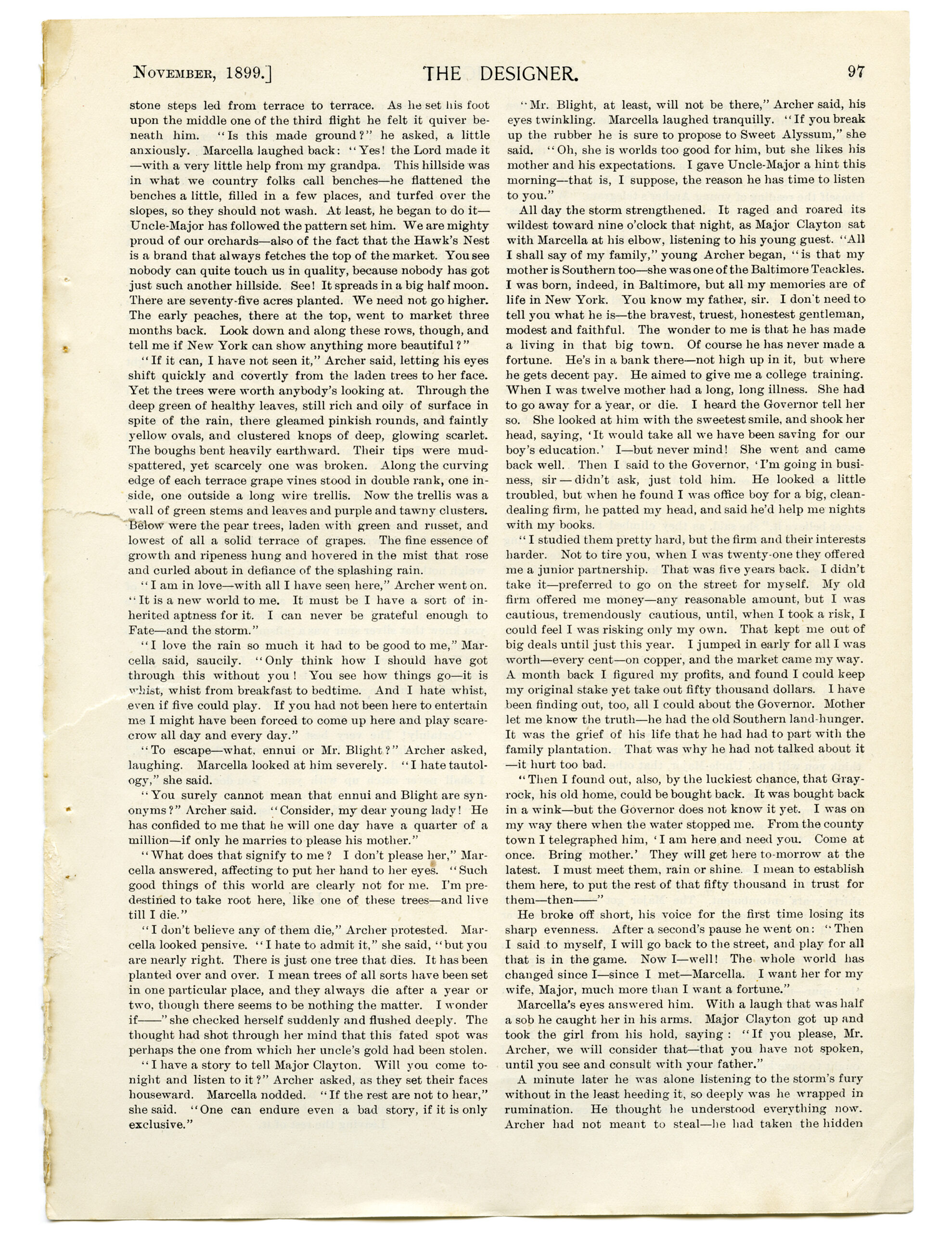 Free Vintage Graphic Full Page Of English Text The Old Design Shop
