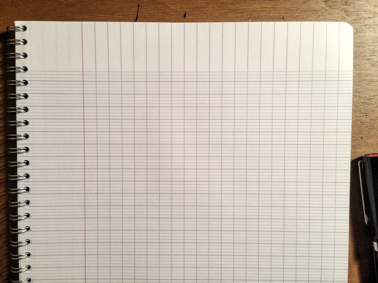 French Ruled Paper Printable
