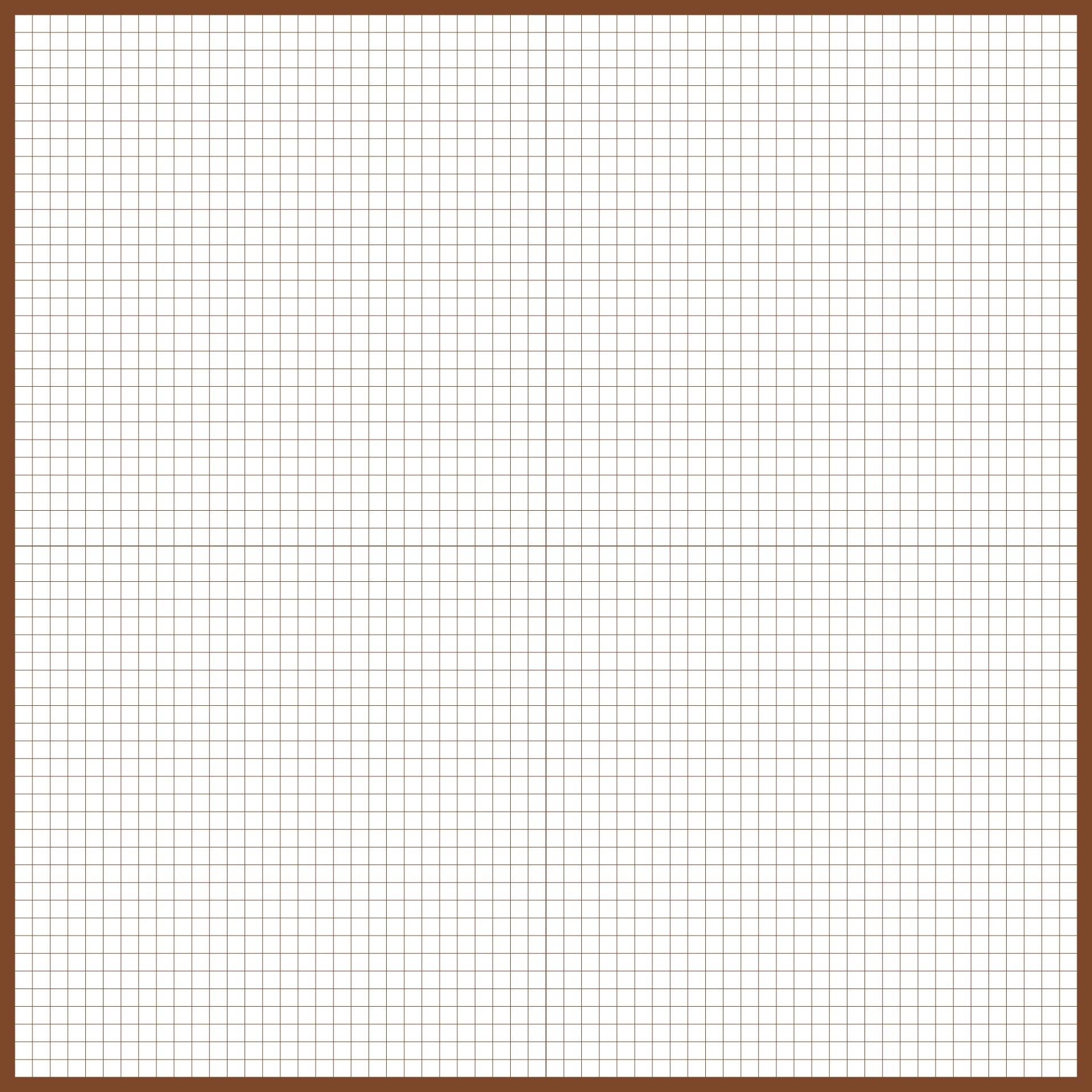 Printable Graph Paper Full Sheet