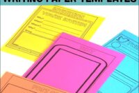 Fun Printable Writing Paper Templates For Writing Center Activities Primary Planet