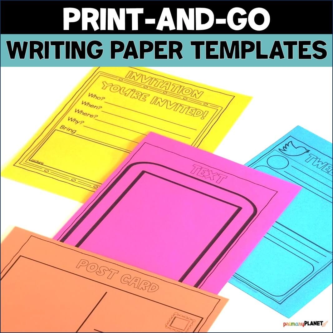 Printable Primary Writing Paper