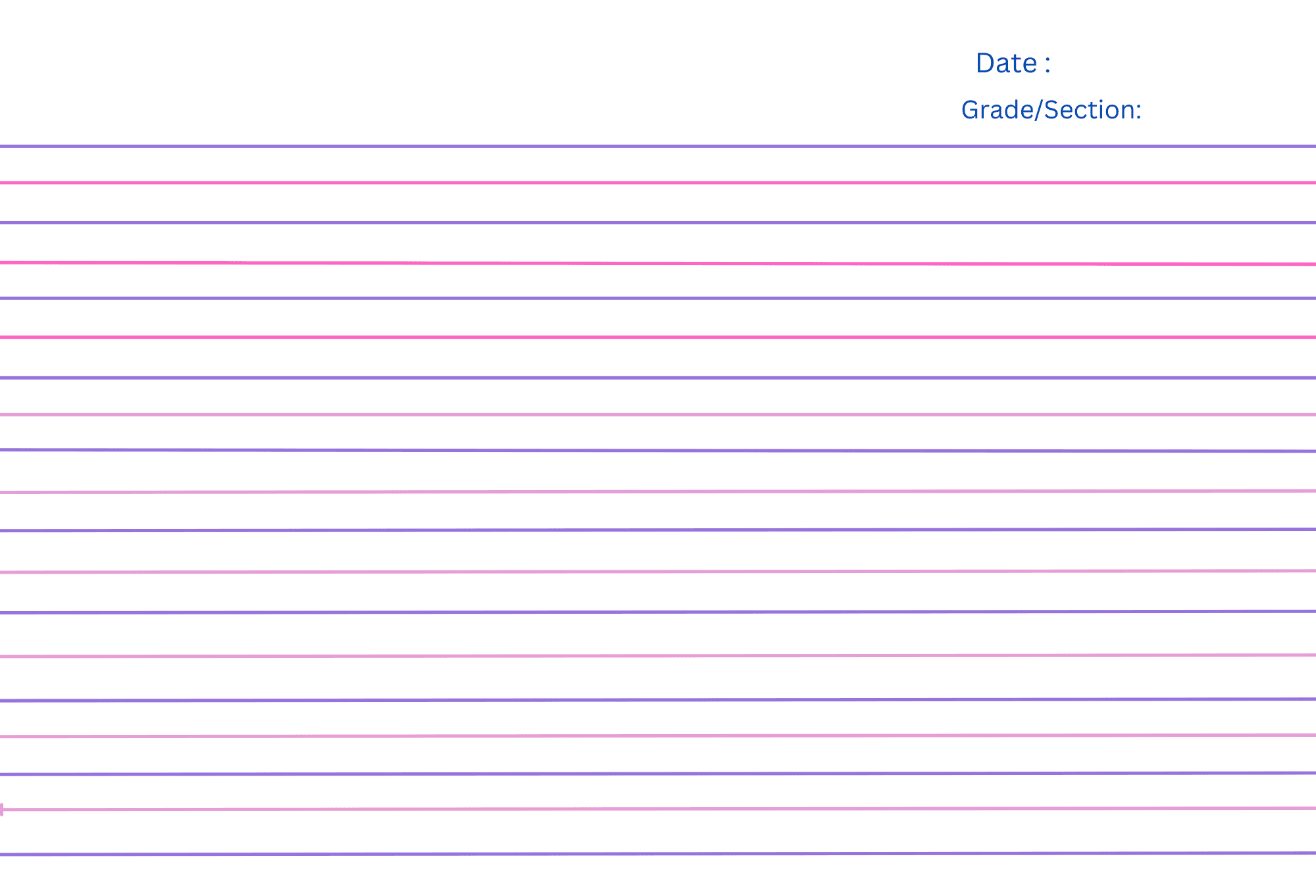 GRADE 1 3 PAD PAPER LINES TEMPLATE By Villaniamaica03 Raket PH