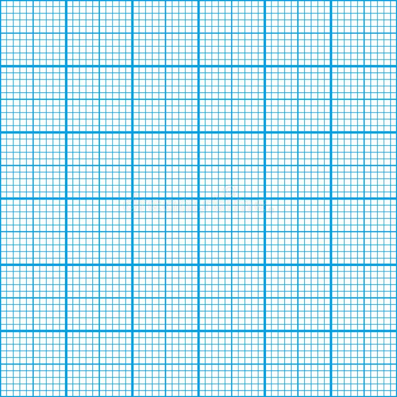 Graph Paper Cyan Color Seamless Pattern Stock Vector Illustration Of Mathematics Math 62060027