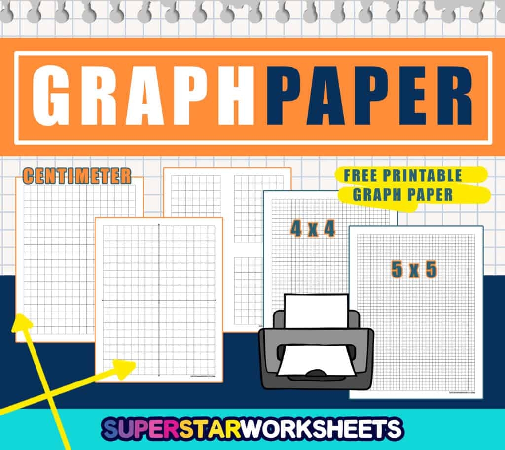 graph paper free printables superstar worksheets